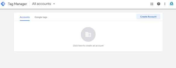 Creating a Google Tag Manager Account