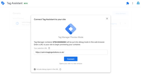 Test and Debug Google Tag