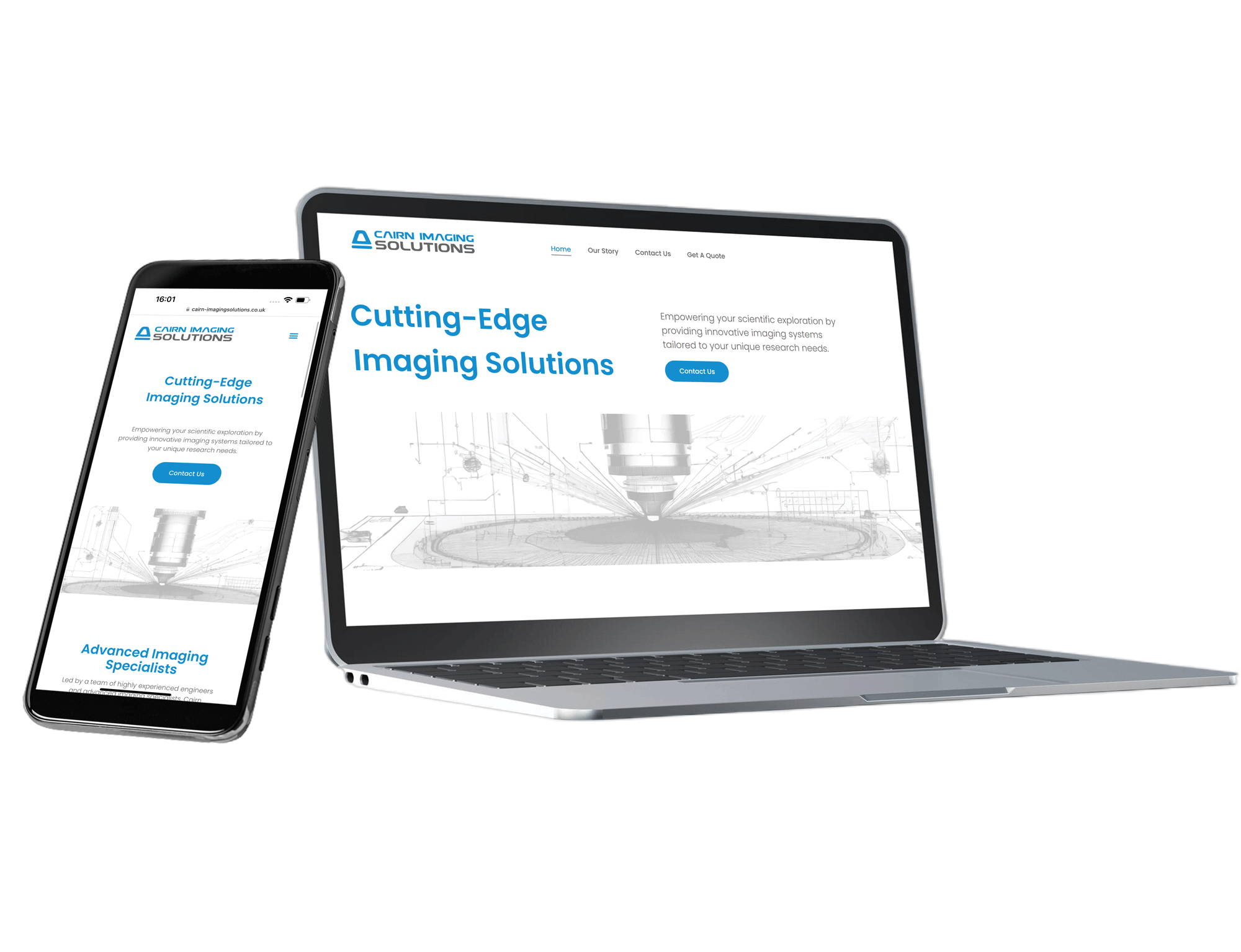 Cairn Imaging Solutions Website